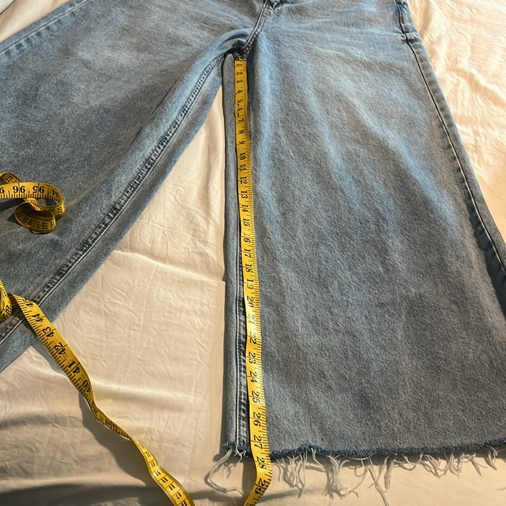 Dressed in LALA Light Blue Wide-Leg Jeans - Picture 8 of 10